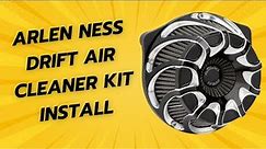 How To Install Arlen Ness Drift Air Cleaner Kit On 2015 Street Glide