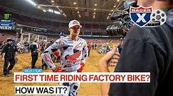 First time ever on a factory bike? | Webb, Jett Lawrence & Mosiman Answer 3 on 3