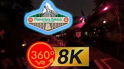 Matterhorn Night POV 8K 360 with Spatial Audio at Disneyland