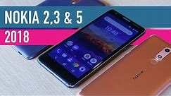 New Nokia 2, 3 and 5 (2018) hands-on review