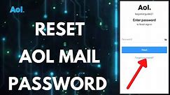 How to Reset Your AOL Mail Password