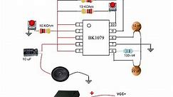 diy how to make radio | simple am / fm radio circuit diagram schematic | tutorial #viral