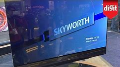 Skyworth 65-inch 4K OLED Wallpaper TV - First Look from CES 2020