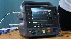 Philips Intrepid Defibrillator - Manual Defibrillation & AED Mode