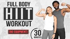 30 Minute Bodyweight HIIT Workout (For Advanced and Beginners)