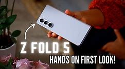 NEW Galaxy Z Fold 5 Hands ON First Impressions - I WAS WRONG!