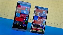 HTC One M8 for Windows vs Lumia Icon | Pocketnow