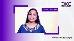 Sharon's incredible journey at DXC... - DXC Technology India