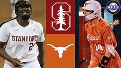 #12 Stanford vs #2 Texas Highlights | 2024 College Softball Highlights