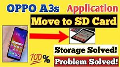 HOW TO TRANSFER APPS TO SD CARD 2021|Easy|Oppo A3s,A5s|JOY BORGONIA