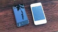 iPhone 4 vs. 4S drop test!