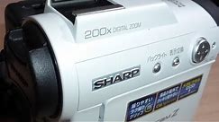SHARP Viewcam Z vl-z7-w mini DV camcoder