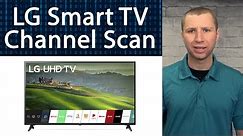 How Channel Scan or Auto Program an LG Smart TV