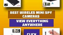Best Wireless Mini Spy Cameras | WiFi [May 2024 WINNERS]