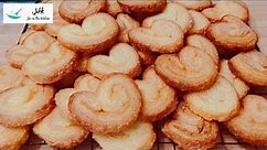 Puff Pastry Cookies | Homemade Palmiers Cookies Recipe @JoeCooking