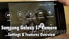 Samsung Galaxy S7 Camera - Settings and Features Overview