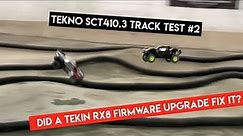 TRACK TEST TWO with the TEKNO SCT410.3 | FIRMWARE UPGRADED TEKIN RX8 GEN2 - Netcruzer RC