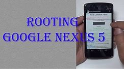 Google/LG Nexus 5 D820/D821 rooting by BCD Tech