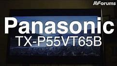 Panasonic VT65 VT60 TX-P55VT65B 3D Plasma TV Review
