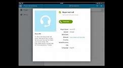 How to Setup Skype on iPad and iPhone