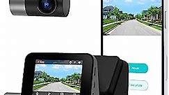 70mai True 2.7K 1944P Ultra Full HD Dash Cam A500S, Front and Rear, Built-in WiFi GPS Smart Dash Camera for Cars, ADAS, Sony IMX335, 2'' IPS LCD Screen, WDR, Night Vision