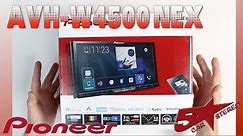 Pioneer AVH W4500NEX unboxing and overview