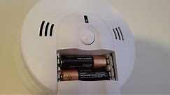 How to change your Kidde hardwired smoke alarm batteries (To get them to stop beeping)