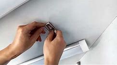 How to install LED batten luminaire linear light to Ceiling for Shop lighting and Garage lighting