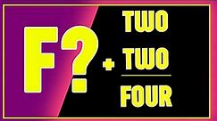 CryptArithmetic Problem: IF TWO+TWO = FOUR WHAT ARE LETTERS REPRESENTS?