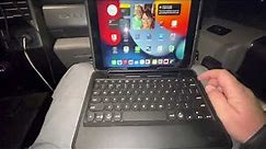 Zagg toughbook case connect to iPad
