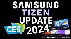 CES 2024: Samsung updates Tizen Home Smart TV OS for all