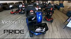 Pride Mobility Victory 10 Scooter ride along review