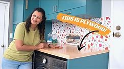 How to Build a Laundry Countertop | Easy DIY | Budget-Friendly