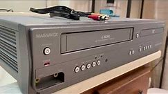 Magnavox MWD2206 VCR/DVD Recorder Player Combo VHS