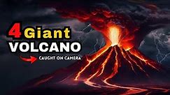 Top 4 Giant Volcano Eruptions Caught on Camera | Factual IQ