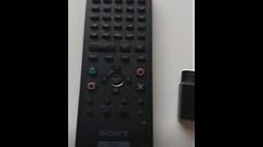How to use PS2 remote tv controller