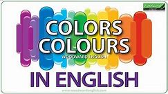 Colors in English - Colours in English