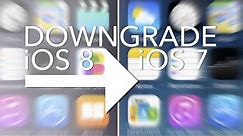 HOW TO: Downgrade iOS 8 to iOS 7.1.2