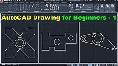 AutoCAD Drawing Tutorial for Beginners - 1