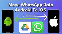 Restore WhatsApp Backup from Google Drive to iPhone 2023! (100% DONE)