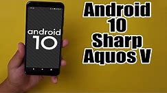 Install Android 10 on Sharp Aquos V (LineageOS 17 GSI treble) - How to Guide!