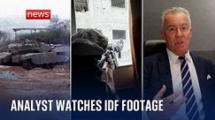Israel-Hamas War: Military analyst watches operations video released by the Israel Defence Forces