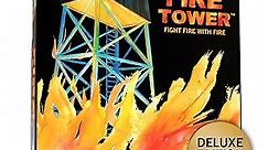 Deluxe Fire Tower Board Game- Fight fire with fire in This Fast paced, Competitive Strategy Game | Easy to Learn | 10+ | 15-30 min