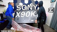 Sony X90K Television Unboxing And First Impressions (Full Array LED)