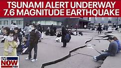 BREAKING: Earthquake Japan: Tsunami warning underway after 7.6 quake strikes | LiveNOW from FOX