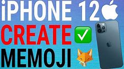 How To Setup A Memoji On iPhone 12 / 12 Pro