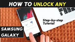 How To Unlock Samsung Galaxy S22, S21, S22, A13, Flip, Fold, A23, M33, etc