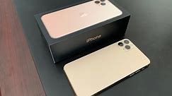 iPhone 11 Pro Max Gold Unboxing