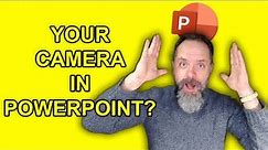 HOW to show yourself in your teaching slides with PowerPoint Cameo