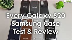 Every Samsung Galaxy S20 Case Test & Review (S20/S20 Plus/S20 Ultra)